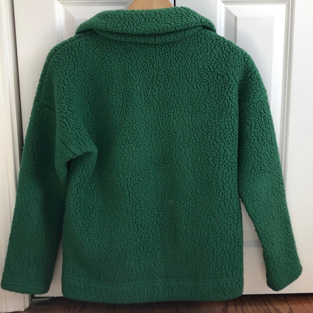 J. crew Sherpa quarter zip - Picture 4 of 5